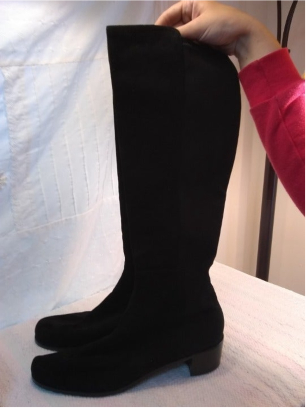 Women’s New Stuart Weitzman Black Suede